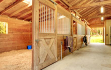 Upton Magna stable construction leads